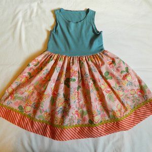 Matilda Jane Platinum size 6 Daisy Days Tank Dress